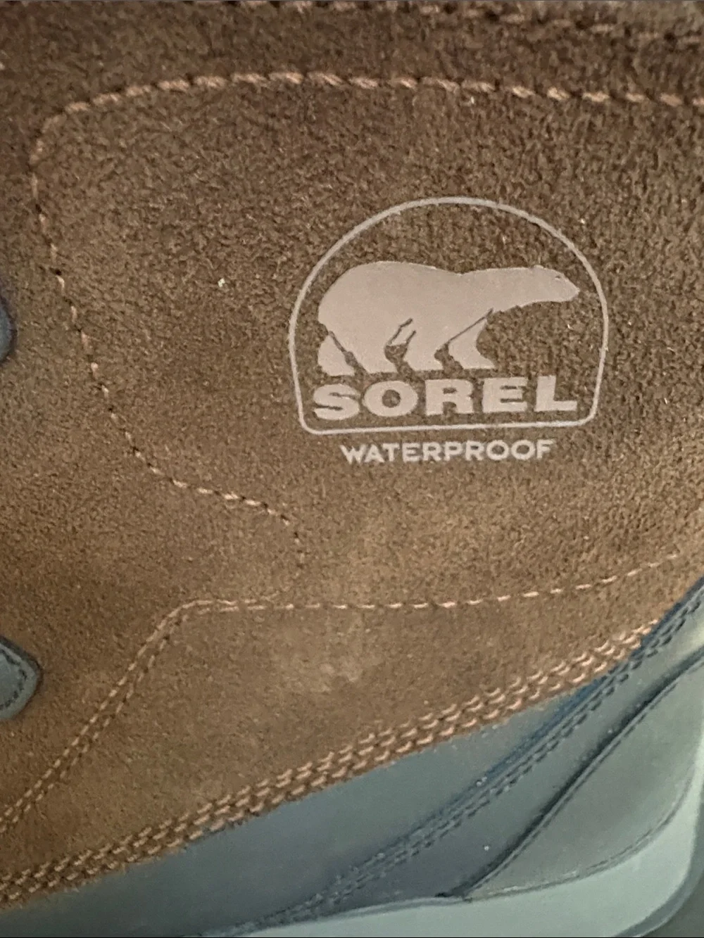 NWT/NIB Men’s Sorel Brown and Black Insulated Lace-Up Winter Boots - Picture 3 of 7